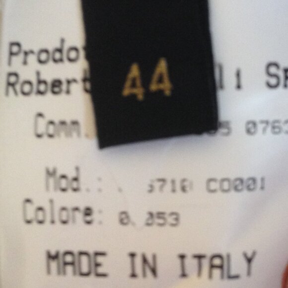 Roberto Cavalli Vintage 2005 Blouse Top Button Up Animal Print Trim IT 44 (US 8) - Picture 2 of 7